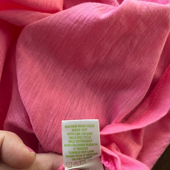 Lilly Pulitzer Shay Tank Top - Pink - XXS - Picture 6 of 6